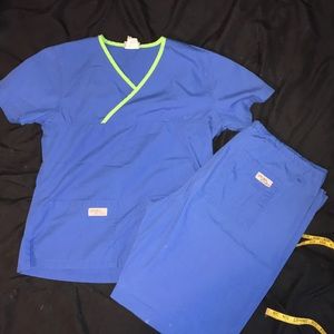 Urbane Scrubs -Small Top- Med Tall Bottoms